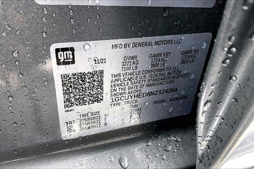 2022 Chevrolet Silverado 1500 High Country