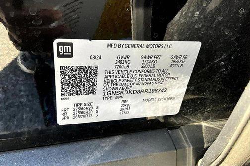 2024 Chevrolet Suburban 4WD Z71