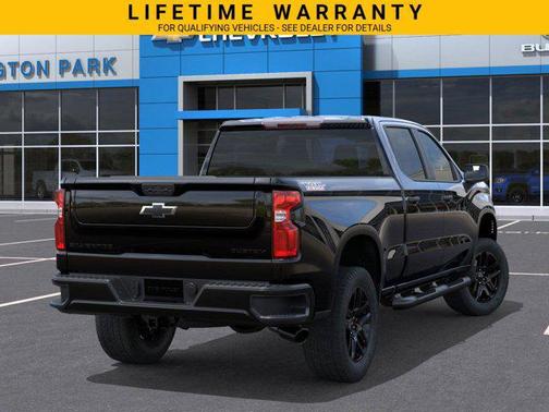 Black 2026 Chevrolet Silverado 1500 Custom Trail Boss