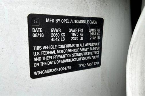 2019 Buick Regal Sportback FWD Preferred II