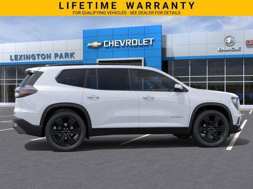 Glacier White Tricoat 2026 GMC Acadia Elevation AWD
