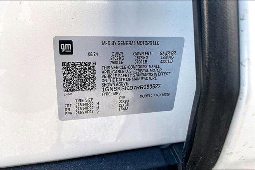 Iridescent Pearl Tricoat 2024 Chevrolet Tahoe Premier