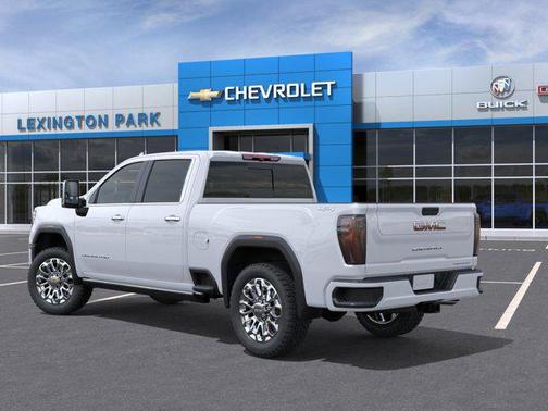 Glacier White Tricoat 2026 GMC Sierra 2500 Denali Ultimate
