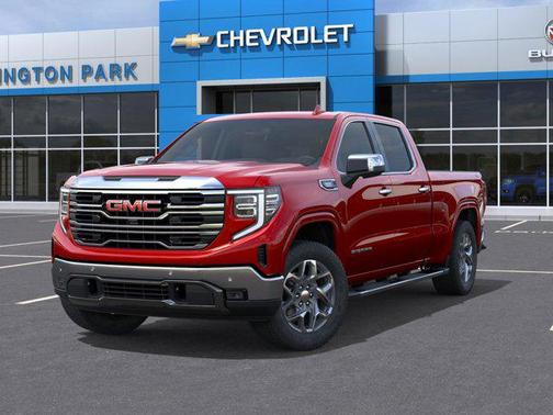 Volcanic Red Tintcoat 2026 GMC Sierra 1500 SLT