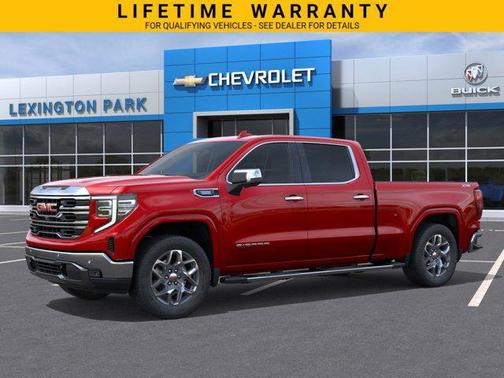 Volcanic Red Tintcoat 2026 GMC Sierra 1500 SLT
