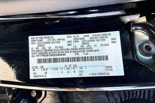 2019 Ford F-250 Lariat