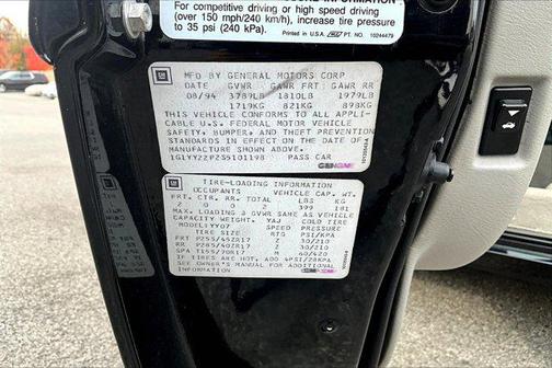 1995 Chevrolet Corvette Base