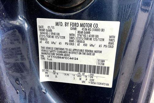 2015 Ford F-250 XLT