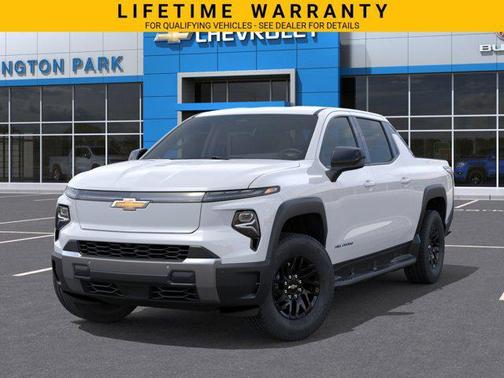 Summit White 2026 Chevrolet Silverado EV Standard Range LT