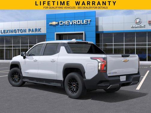 Summit White 2026 Chevrolet Silverado EV Standard Range LT