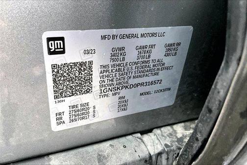 2023 Chevrolet Tahoe 4WD Z71