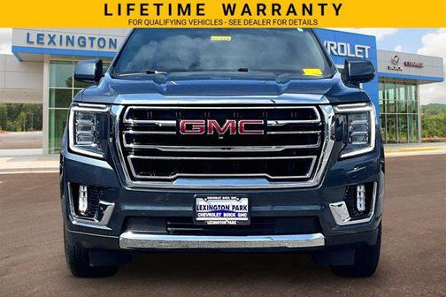 Dark Sky Metallic 2021 GMC Yukon SLT