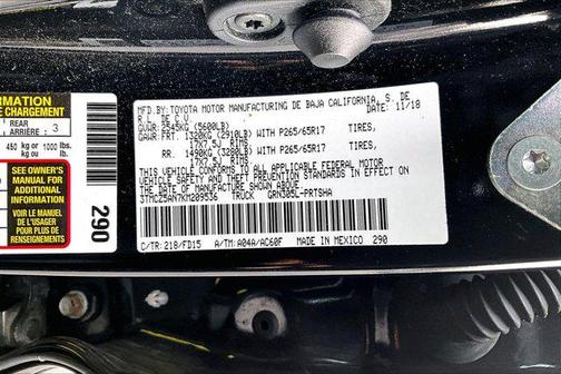 2019 Toyota Tacoma SR