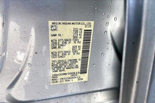 2021 Nissan Titan SL