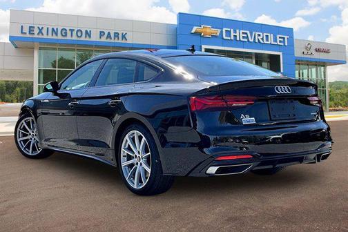 Mythos Black Metallic 2025 Audi A5 Sportback 45 S Line Premium