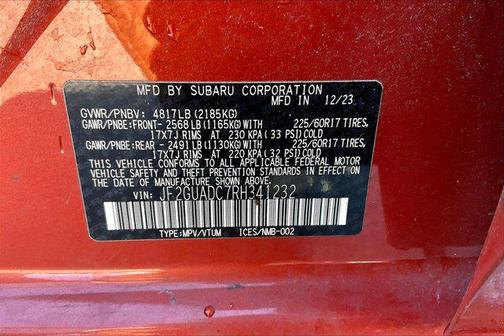 2024 Subaru Crosstrek Premium