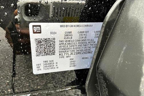 2024 Chevrolet Trax FWD 2RS