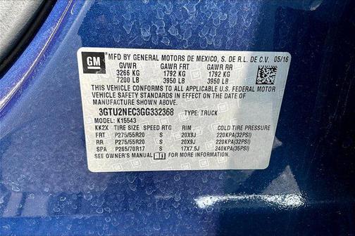 2016 GMC Sierra 1500 SLT