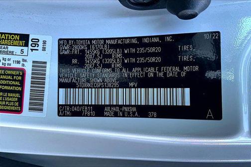 2023 Toyota Sienna XSE 7 Passenger