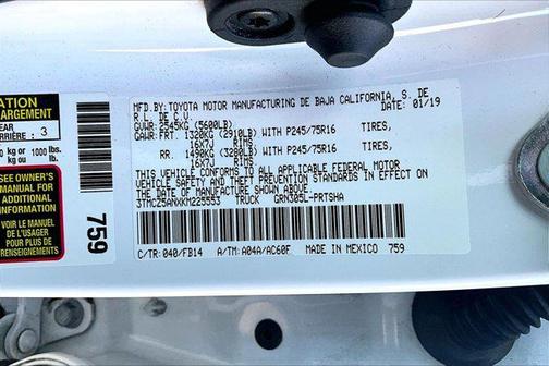 2019 Toyota Tacoma TRD Off Road