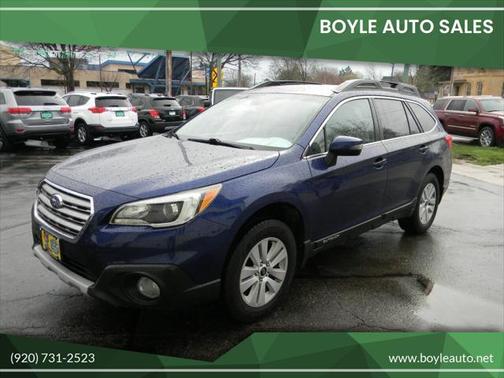 Blue 2015 Subaru Outback 2.5i Premium