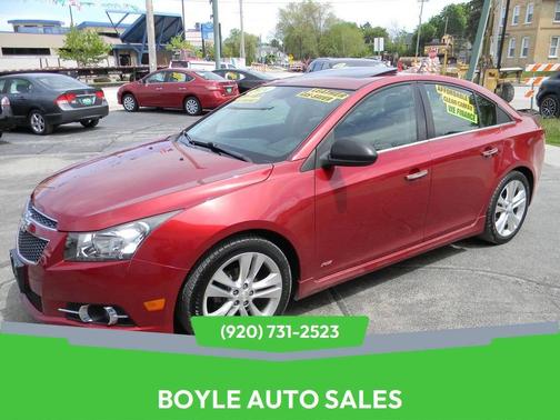 Maroon 2014 Chevrolet Cruze LTZ