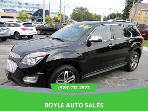 Black 2017 Chevrolet Equinox Premier