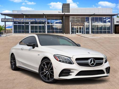 Polar White 2023 Mercedes-Benz AMG C 43 4MATIC