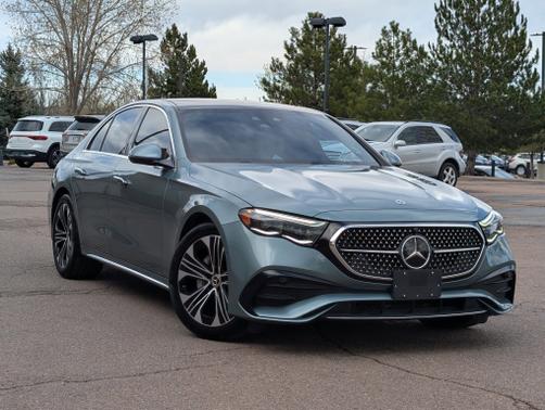 Verde Silver Metallic 2025 Mercedes-Benz E-Class E 350 4MATIC