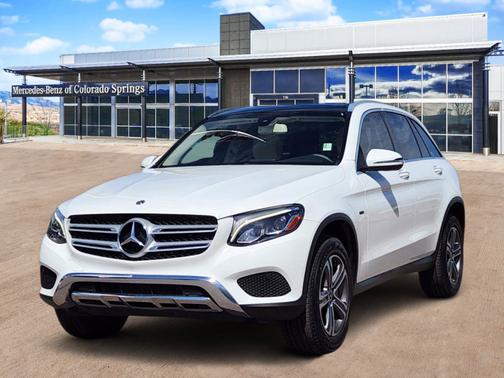 Polar White 2019 Mercedes-Benz GLC 350e 4MATIC