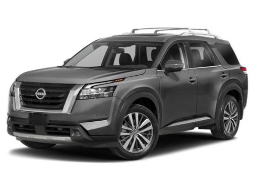 Gun Metallic 2023 Nissan Pathfinder Platinum 4WD
