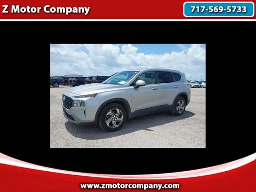 Shimmering Silver 2021 Hyundai SANTA FE SE