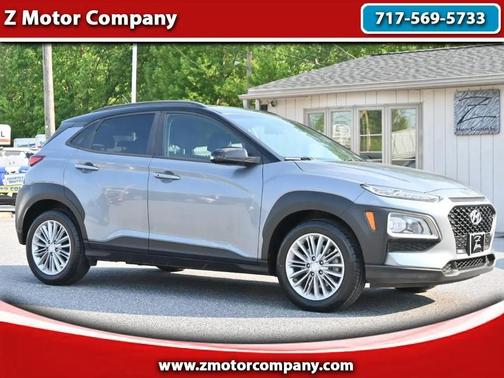 Sonic Silver w/Black Roof 2020 Hyundai KONA SEL