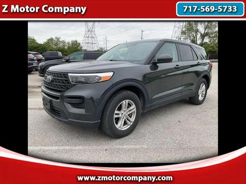 Forged Green Metallic 2023 Ford Explorer Base 4WD