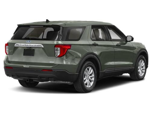 Forged Green Metallic 2023 Ford Explorer Base 4WD