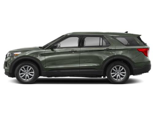 Forged Green Metallic 2023 Ford Explorer Base 4WD