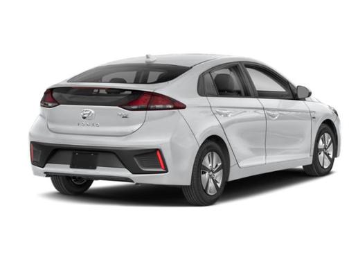 Ceramic White 2020 Hyundai IONIQ Hybrid Blue