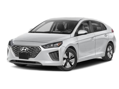 Ceramic White 2020 Hyundai IONIQ Hybrid Blue