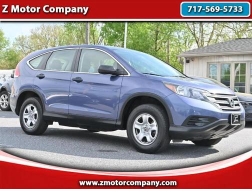 Blue 2014 Honda CR-V LX