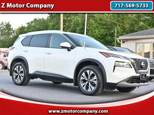 Pearl White Tricoat 2023 Nissan Rogue SV