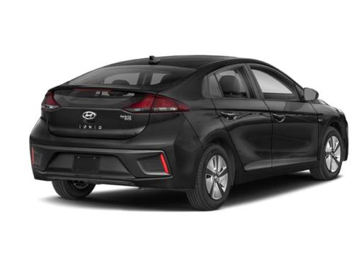 Black Noir Pearl 2020 Hyundai IONIQ Hybrid Blue