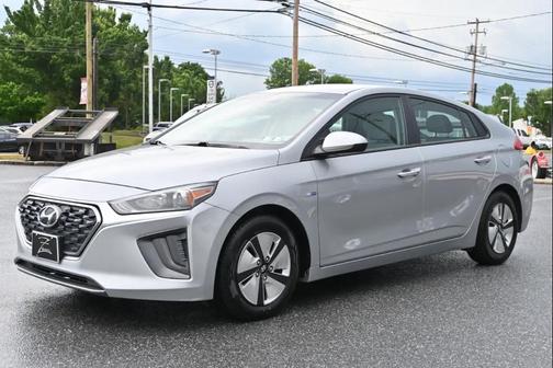 Stellar Silver 2020 Hyundai IONIQ Hybrid Blue
