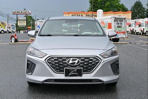Stellar Silver 2020 Hyundai IONIQ Hybrid Blue