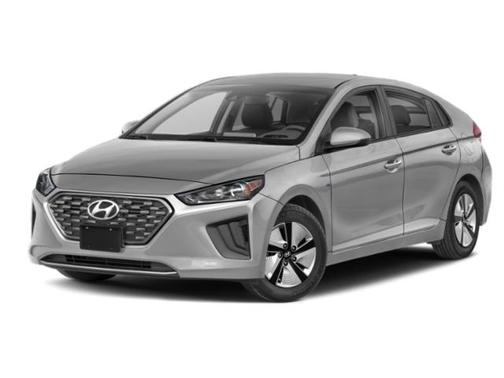 Stellar Silver 2020 Hyundai IONIQ Hybrid Blue