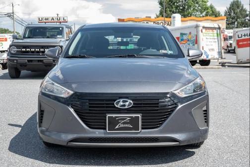 Summit Gray 2018 Hyundai IONIQ Hybrid Blue