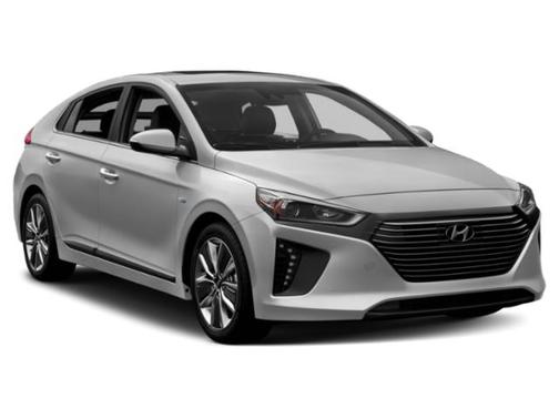 Summit Gray 2018 Hyundai IONIQ Hybrid Blue