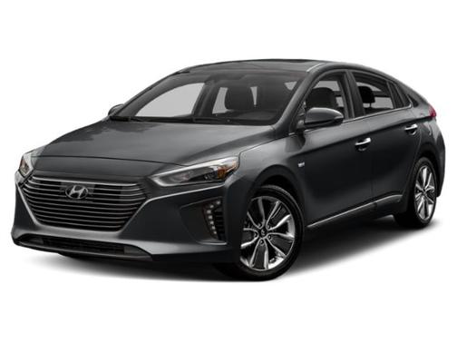 Summit Gray 2018 Hyundai IONIQ Hybrid Blue