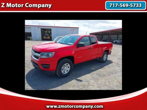 Red 2018 Chevrolet Colorado WT