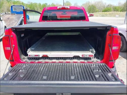 Red 2018 Chevrolet Colorado WT