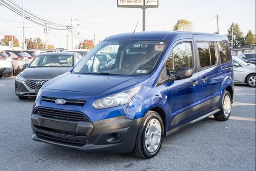 Blue 2018 Ford Transit Connect XL w/Rear Liftgate